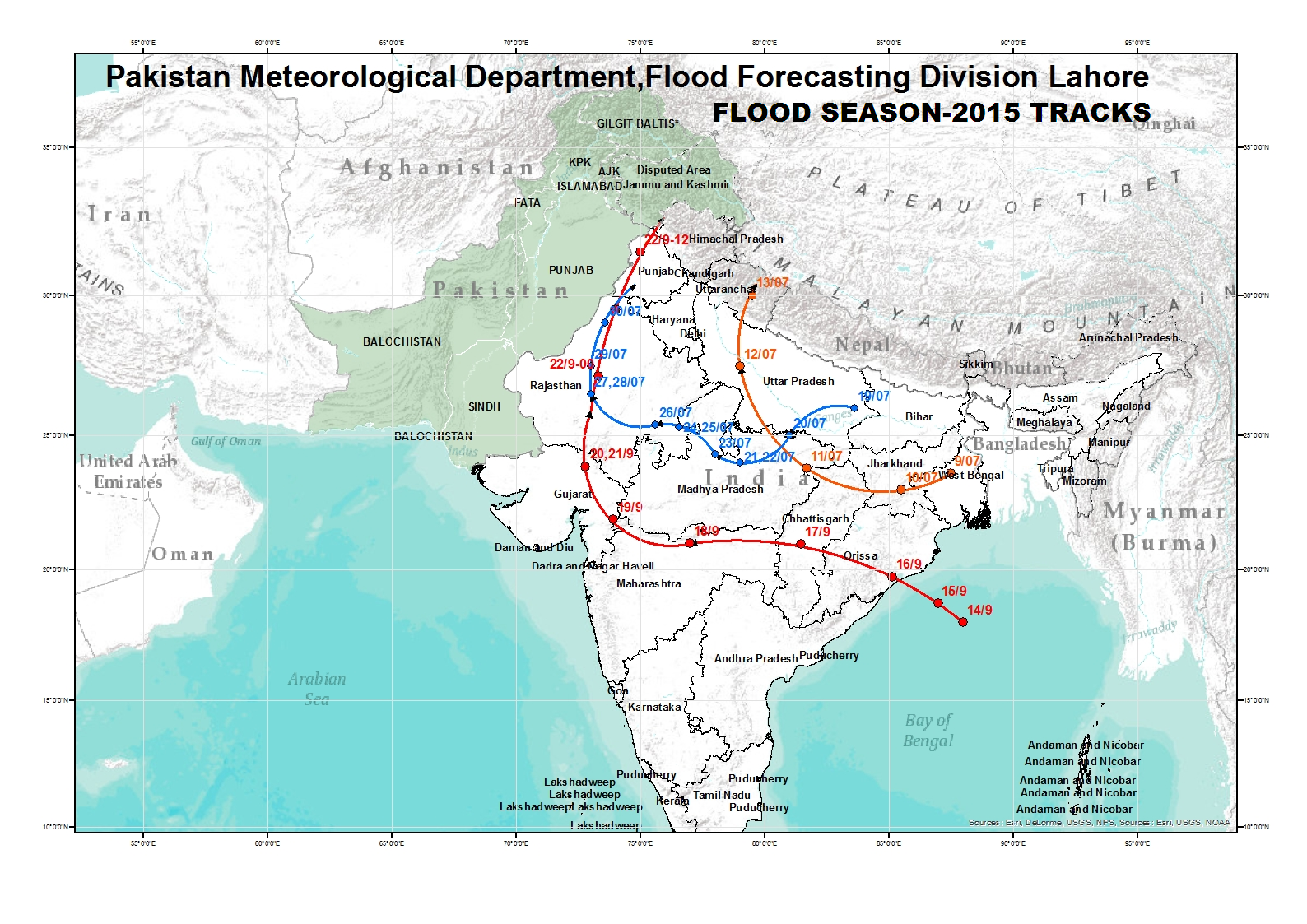 Flood Tracks Season 2015